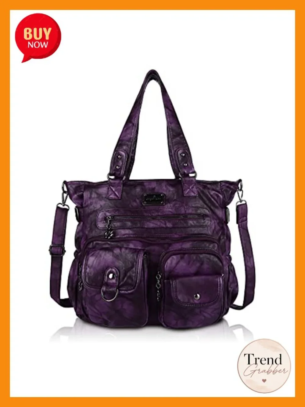 Large Hobo Bag for Women Soft PU Leather Shoulder Handbag
